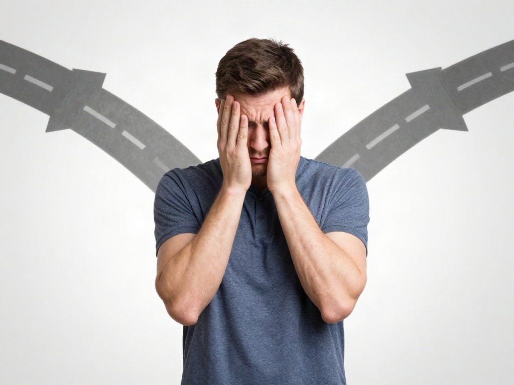 Angst falsche Entscheidung