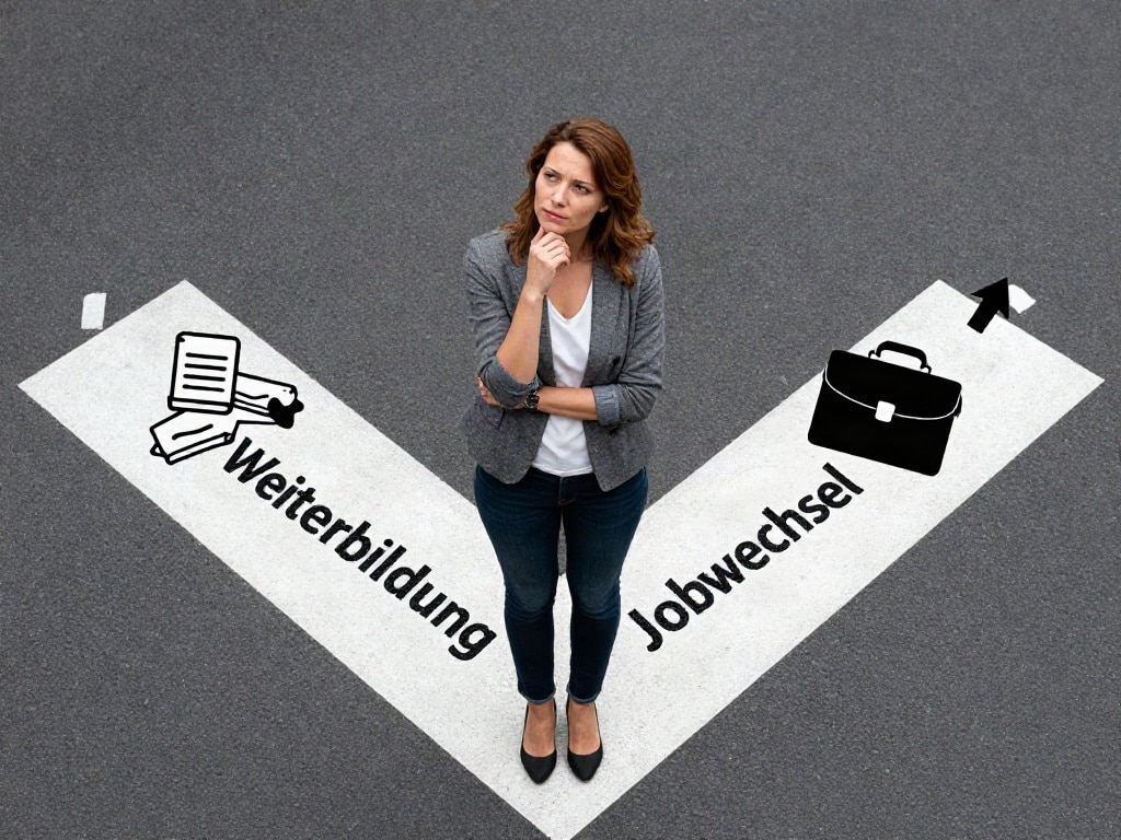 Weiterbildung oder Jobwechsel
